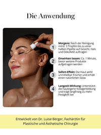 DOC BERGER EFFECT Collagen Serum is a daily peptide serum that combats the visible signs of collagen loss—it supports collagen production and provides mature skin with greater plumpness, firmness, hydration, and radiance.