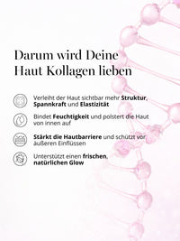 DOC BERGER EFFECT Collagen Serum mit MATRIXYL® 3000 für mehr Spannkraft, Elastizität und Feuchtigkeitsbindung – aufpolsternde Anti-Aging-Pflege gegen Trockenheitsfältchen und nachlassende Hautfestigkeit bei reifer Haut.