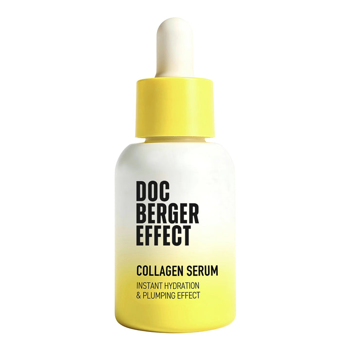 DOC BERGER EFFECT Collagen Serum – an intensive anti-aging moisturizing serum with a collagen booster for instant hydration, plump skin, and a visible plumping effect