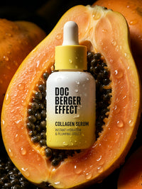 DOC BERGER EFFECT Collagen Serum for mature skin (age 50 and up) and skin going through menopause—provides intense hydration, plumps up fine lines caused by dryness, and helps counteract loss of firmness, skin density, and elasticity.