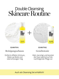 DOC BERGER EFFECT Foam Intense als erster Schritt der Double-Cleansing-Routine für gründliche Gesichtsreinigung, überschüssigen Talg und Unreinheiten – ideal für normale bis ölige Haut und Hautpflege ab 50.