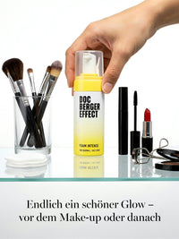 DOC BERGER EFFECT Foam Intense Reinigungsschaum bereitet die Haut optimal auf Make-up vor und sorgt für einen frischen Glow