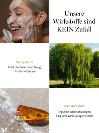 DOC BERGER EFFECT Foam Intense Reinigungsschaum mit Salicylsäure und Bernsteinsäure zur Klärung der Poren und Regulierung der Talgproduktion