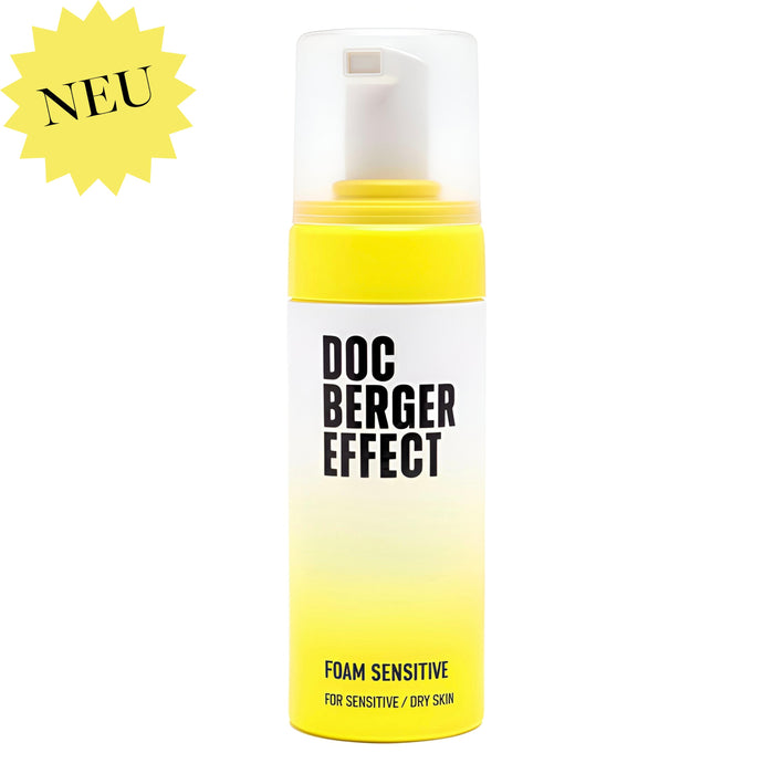DOC BERGER EFFECT Foam Sensitive – milder Reinigungsschaum für empfindliche und trockene Haut