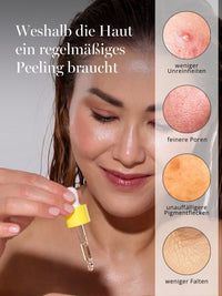 DOC BERGER EFFECT Fruit Acid Peel for a refined complexion in cases of blemishes, visible pores, pigmentation spots, and fine lines—with AHA and BHA for regular exfoliation.