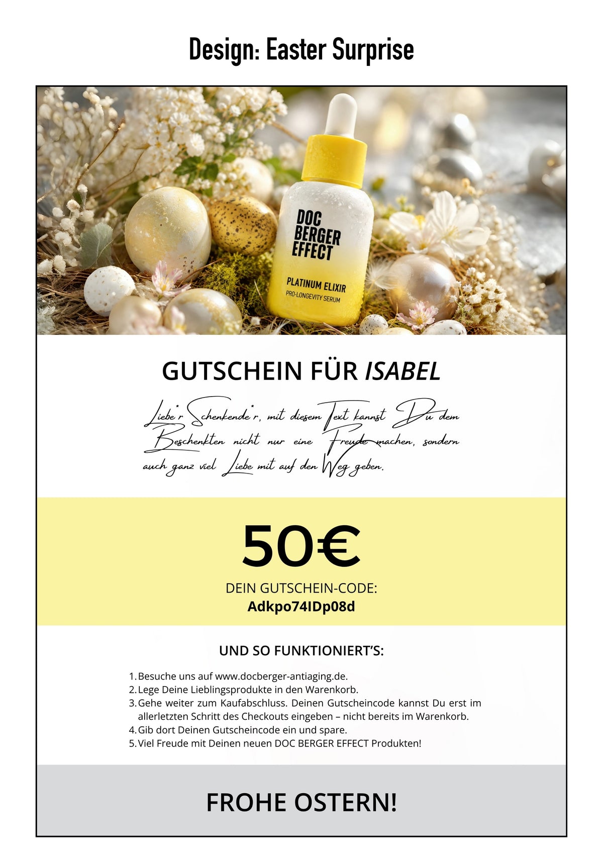 Gift Certificate