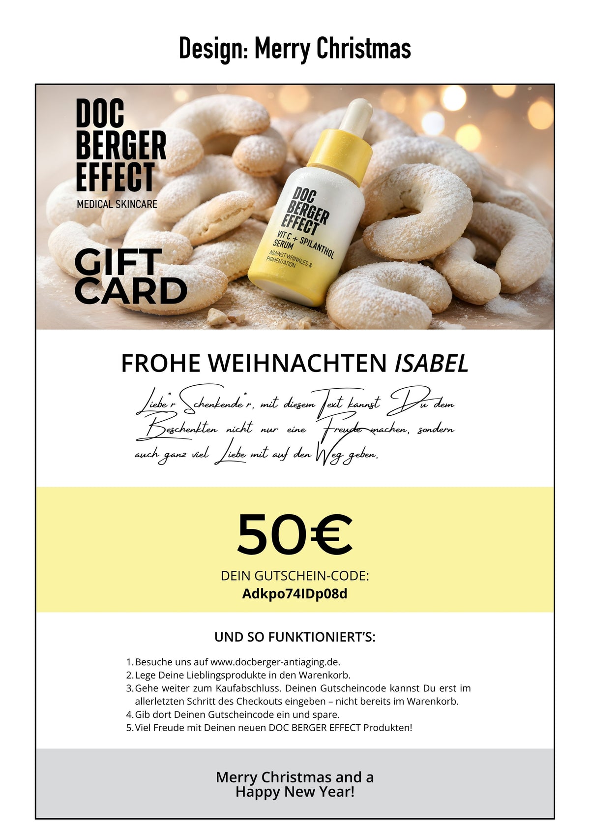 Gift Certificate