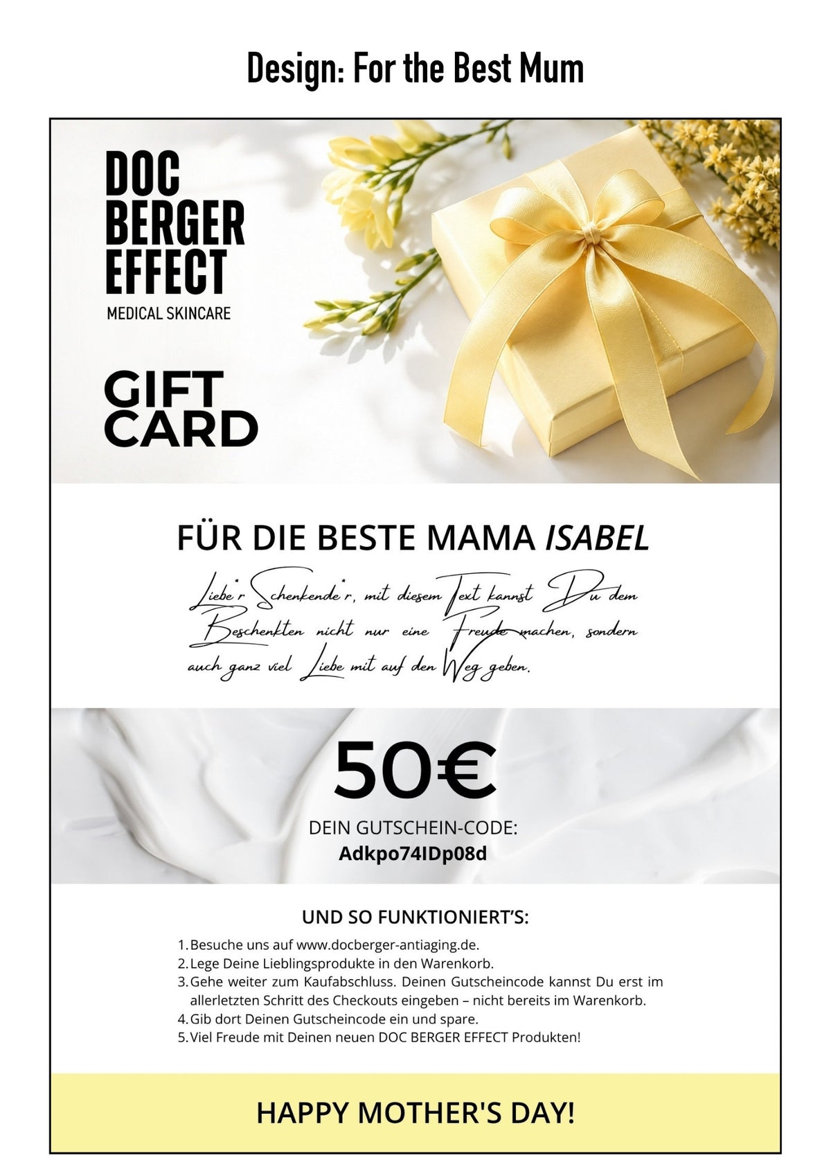 Gift Certificate