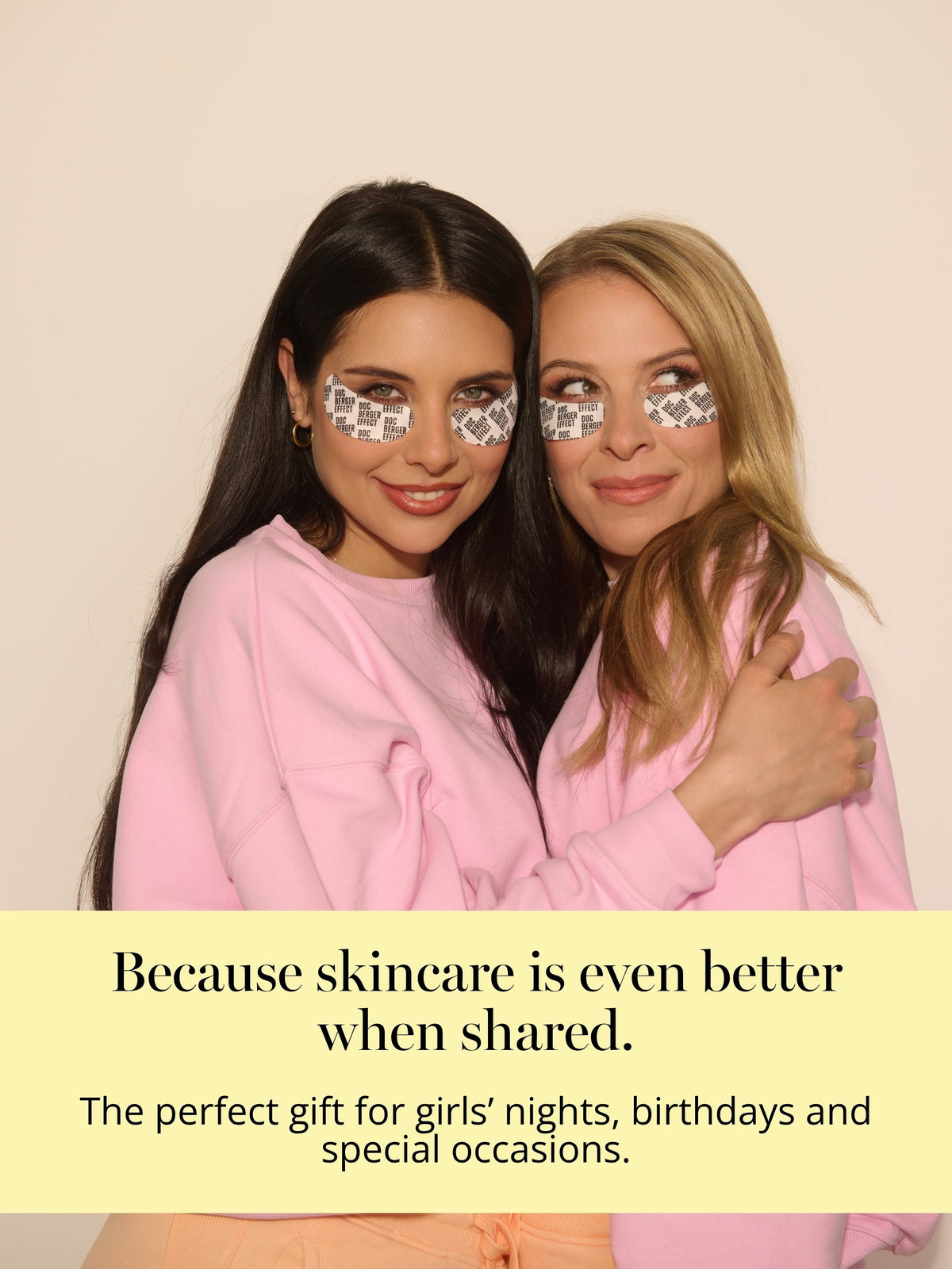 DOC BERGER EFFECT Glowing Eye Patches – luxuriöse Hydrogel Augenpads gegen Augenringe, Schwellungen und feine Linien für eine glattere, frischere Augenpartie. Intensive Augenpflege als Skincare-Ritual und Geschenkidee für Beauty-Liebhaberinnen.