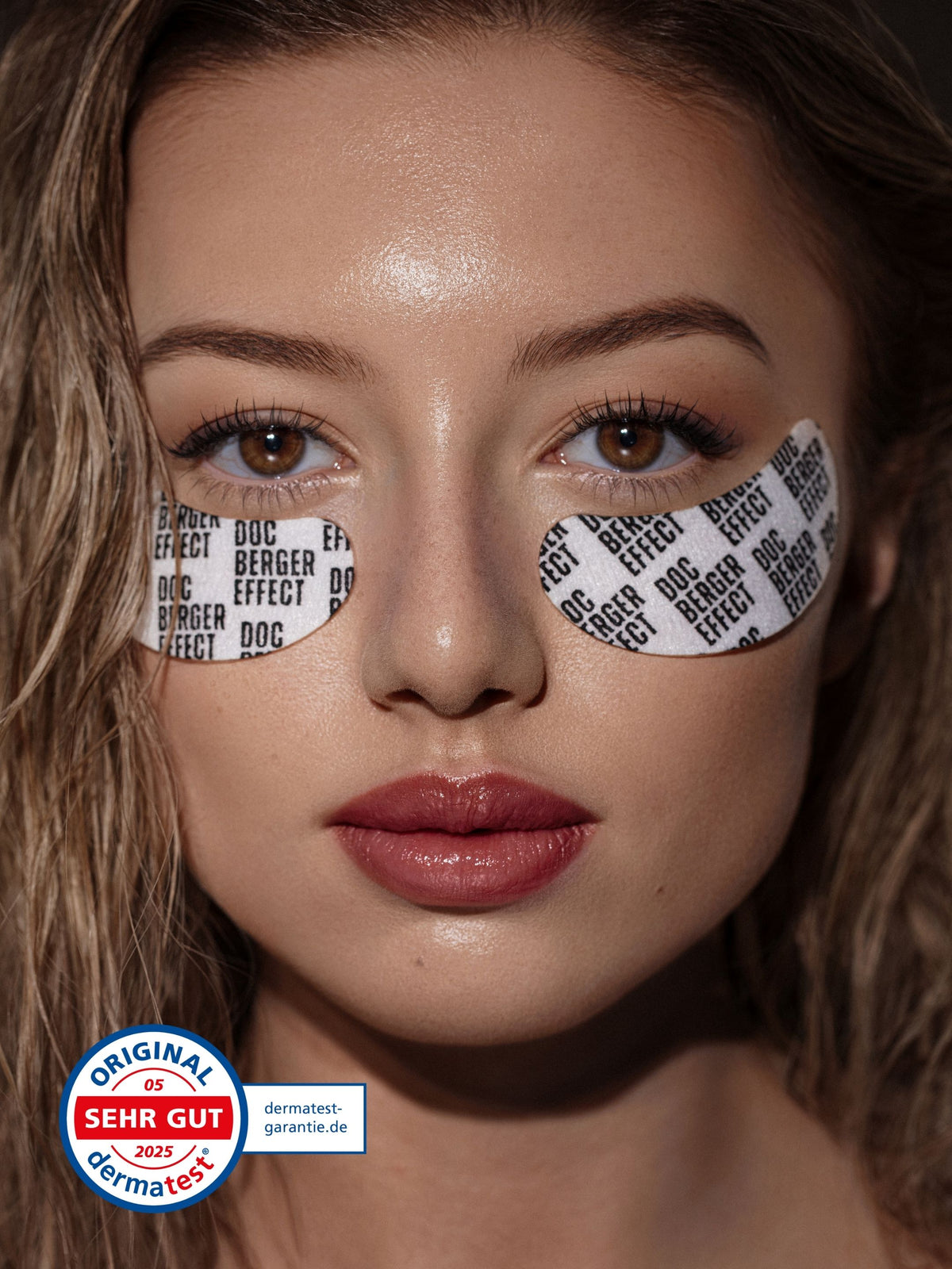 DOC BERGER EFFECT Glowing Eye Patches – dermatologisch getestete Hydrogel Augenpads für die empfindliche Augenpartie zur Pflege bei Augenringen, Schwellungen und feinen Linien. Mit Feuchtigkeit und pflegenden Wirkstoffen für ein glatteres, frischeres Erscheinungsbild.