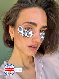 DOC BERGER EFFECT Glowing Eye Patches - Dermatest SEHR GUT Siegel für intensive Augenpflege gegen Schwellungen, Augenringe, feine Linien und müde Haut unter den Augen
