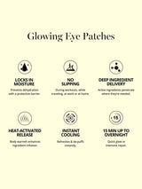 DOC BERGER EFFECT Glowing Eye Patches – Hydrogel Augenpads mit intensiver Feuchtigkeitsversorgung, kühlendem Effekt und optimaler Haftung. Die Wirkstoffpflege kann ab 15 Minuten angewendet werden und unterstützt eine frische, glatte und sichtbar erholte Augenpartie.