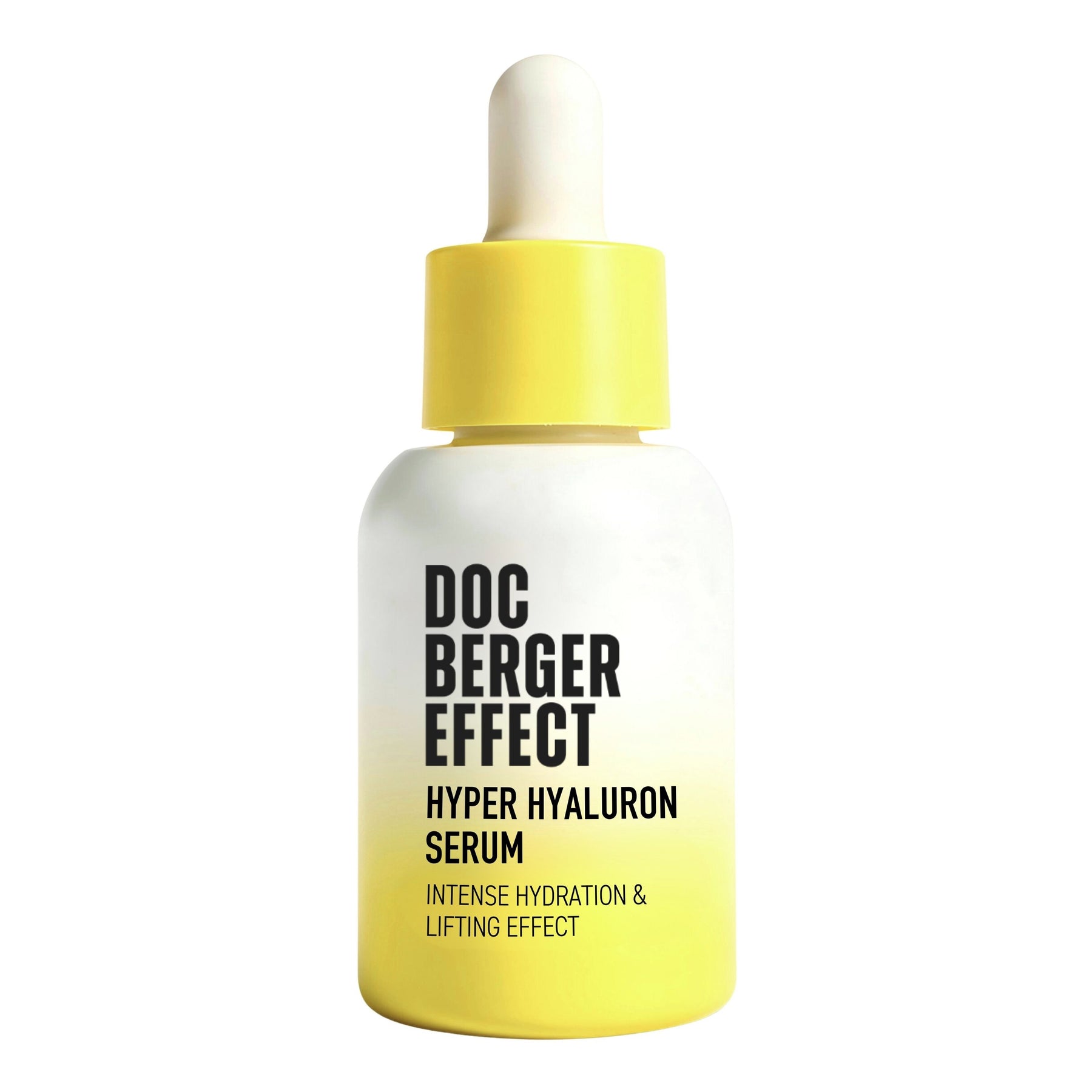 DOC BERGER EFFECT Hyper Hyaluron Serum – an intensive hyaluronic acid moisturizing serum with a lifting effect for plump, hydrated skin