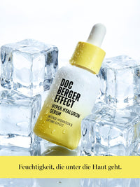 DOC BERGER EFFECT Hyper Hyaluron Serum – hochdosiertes Hyaluron Feuchtigkeitsserum für intensive Hydration und sichtbar glattere Haut
