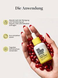 DOC BERGER EFFECT Purifying Power Serum als Abendserum gegen Pigmentflecken, Pickelmale und Unreinheiten für einen ebenmäßigeren Hautton.