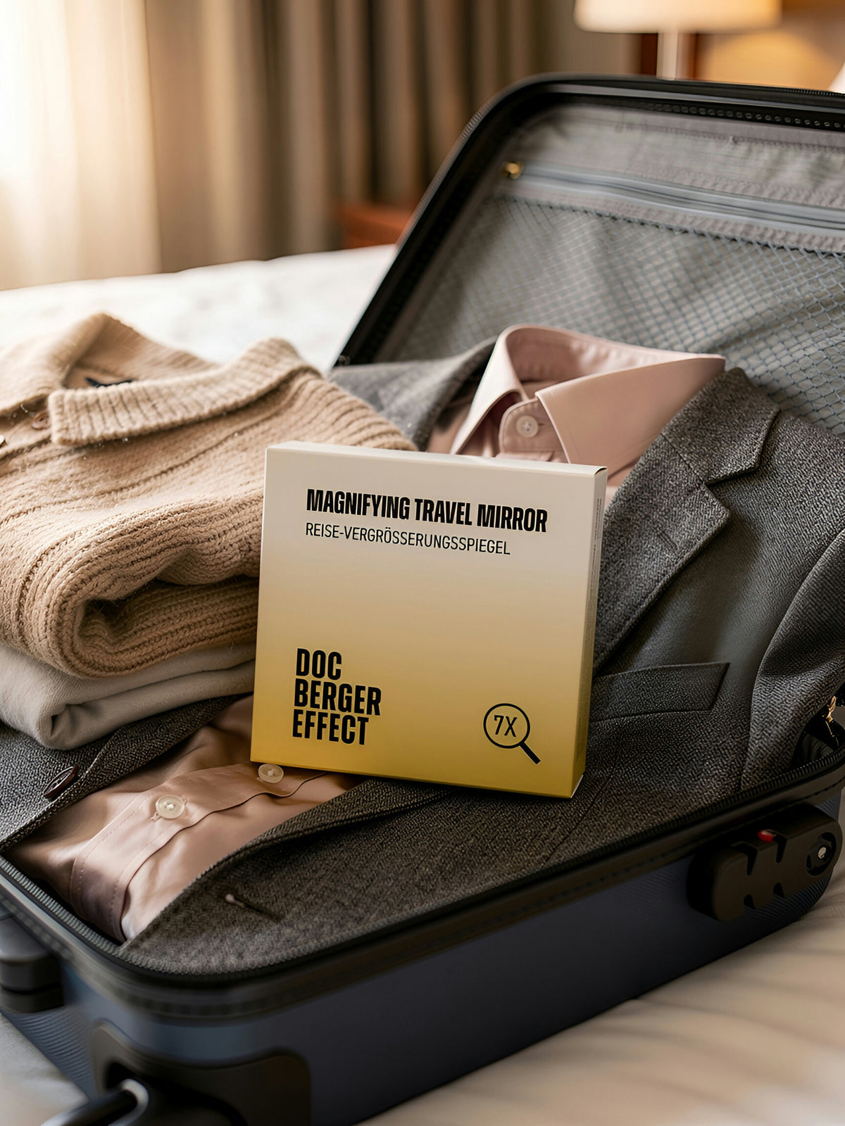 Reise-Vergrößerungsspiegel