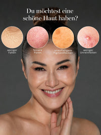 DOC BERGER EFFECT Retinol Sensitive helps address several common skin concerns at once: fine lines and wrinkles, enlarged pores, dark spots, uneven skin tone, and blemishes. Retinol promotes cell renewal and helps achieve a finer skin texture over the long term, while bakuchiol makes the formula particularly suitable for sensitive skin. Ideal for demanding and mature skin ages 40 and up, as well as for age- and hormone-related changes in skin appearance.