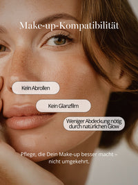 Tagescreme mit LSF 50 für natürliche Haut und Make-up-Kompatibilität – kein Abrollen oder Glanzfilm