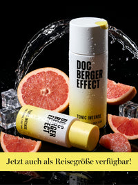 DOC BERGER EFFECT Tonic Intense, available in regular and travel sizes, for normal and oily skin.