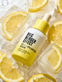 DOC BERGER EFFECT Vit C + Spilanthol Serum with 20% stabilized vitamin C and spilanthol to combat dark spots, dull skin, and fine lines—for a more radiant glow and a more even complexion.